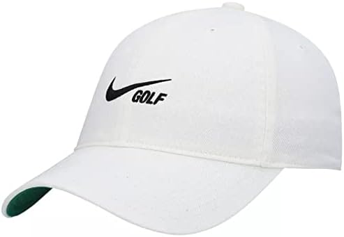 Nike Unisex Heritage 86 Washed Golf Cap Hat Printed Club Adjustable Strap