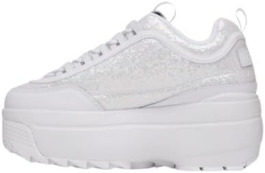 Fila Women's Disruptor II Wedge Special Glitter Sneaker Shoes