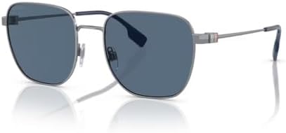 BURBERRY BE3142 Square Sunglasses for Men + BUNDLE With Designer iWear Complimentary Eyewear Kit