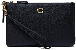 Coach Womens Polished Pebble Small Wristlet