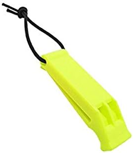 Scuba Choice Scuba Diving Safety Whistle with Lanyard, Yellow