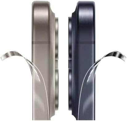 Ultra Thin Transparent Side Film For iPhone 15 Plus Frame Protective Guard Film - 3 packs/TPU Hydrogel