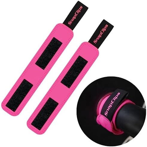 SnapClips Barbell Collars | Pair of 2” Olympic Barbell Clamps | Quick & Easy Adjustable Weight Clips | Perfect Clips for Powerlifting, Strongman