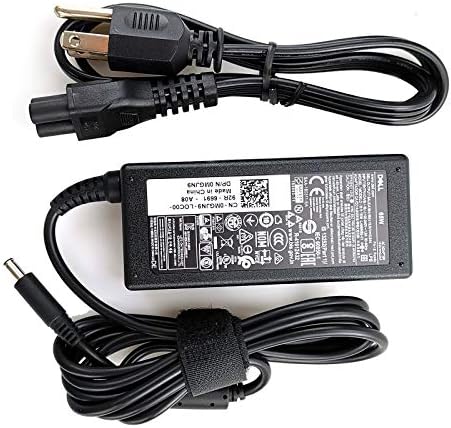 New Dell Original Laptop Charger 65W watt 4.5mm tip AC Power Adapter(Power Supply) with Power Cord for Inspiron 13 14 15,3000 5000 7000 Series,5558 5755 3147 7348-2in1 5555 5559,0G6j41 0MGJN