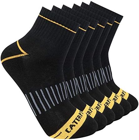 Caterpillar Men's Half Cushioned Quarter Sock