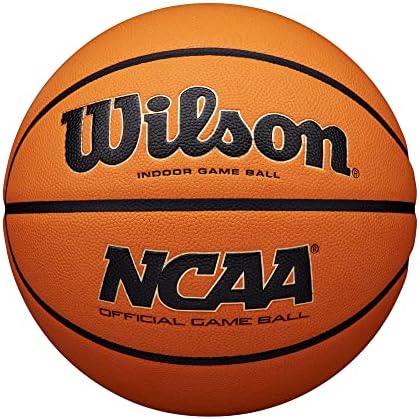 WILSON NCAA Evo NXT Official Indoor Game Basketballs - Sizes 6 and 7