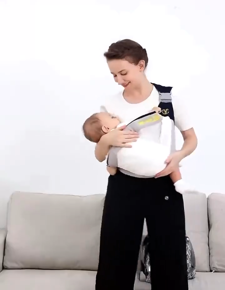 Baby Carrier 0 to 48 Months Infant Baby Sling Toddler Side-Sling Carrier Up to 20kg Portable Ice silk baby scarf 宝宝婴儿背带