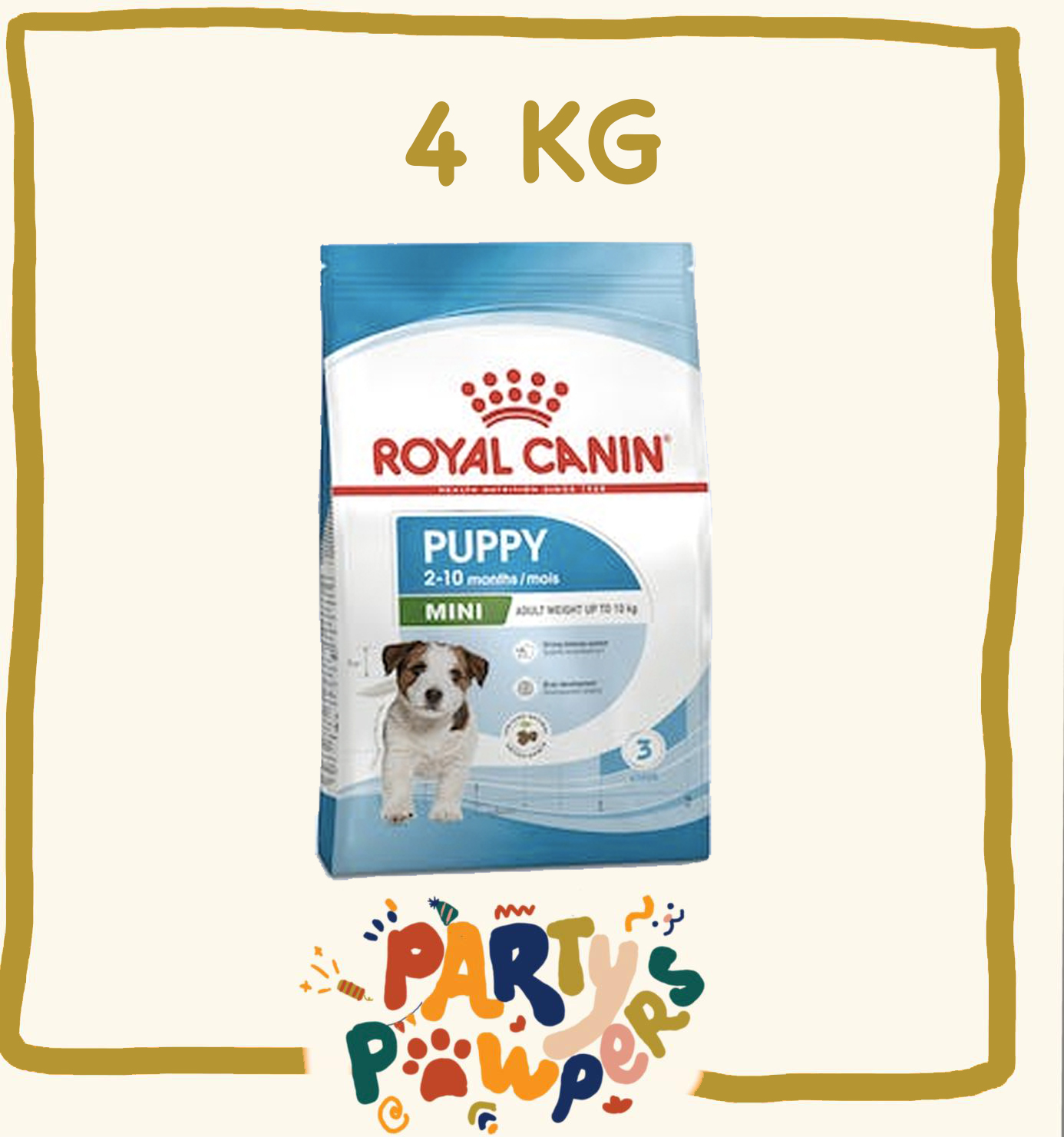 Royal Canin Canine Mini Puppy (Dry Dog Food) - 4KG