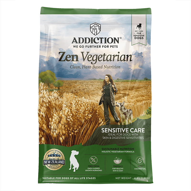 Addiction Dog Zen Vegetarian 4lbs