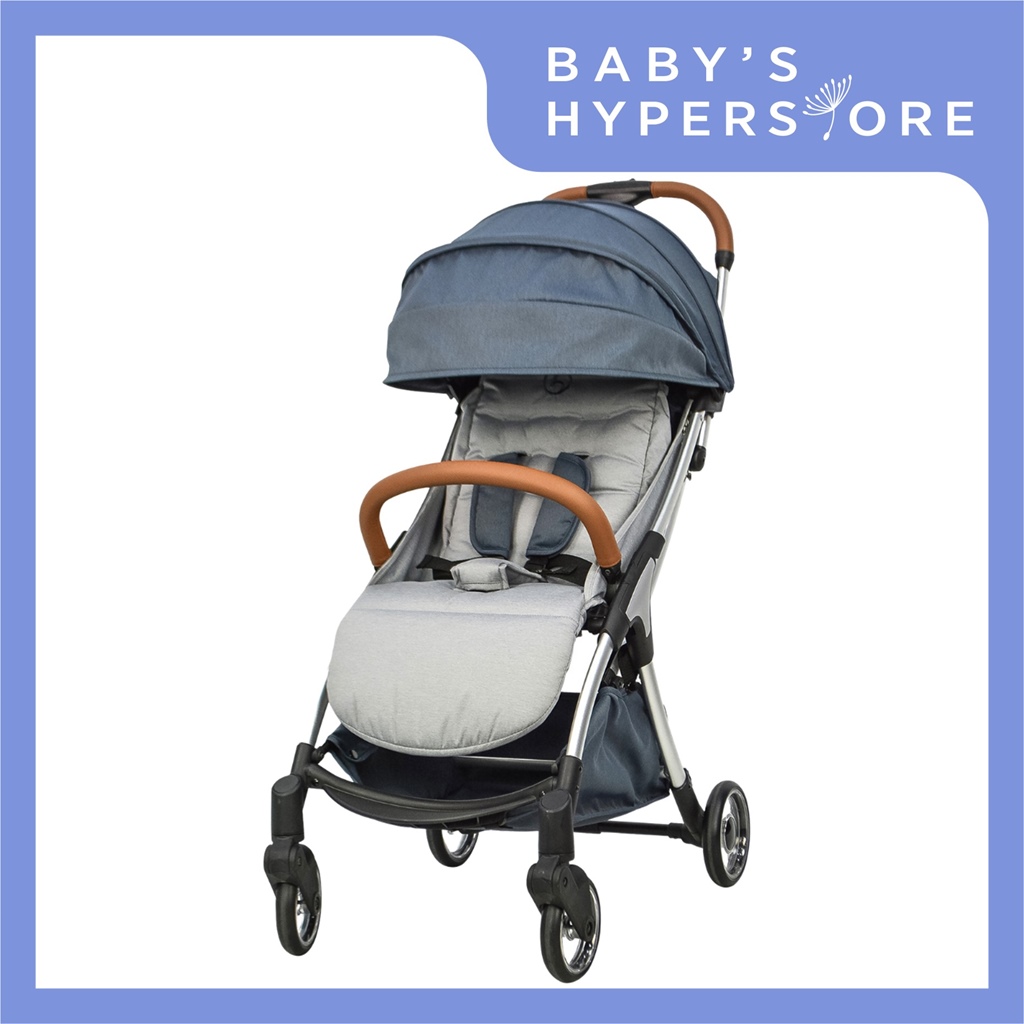 Beblum Navuto+ Auto Fold Stroller (newborn-22kg) (Travel System Compatible) - Free Travel Bag!