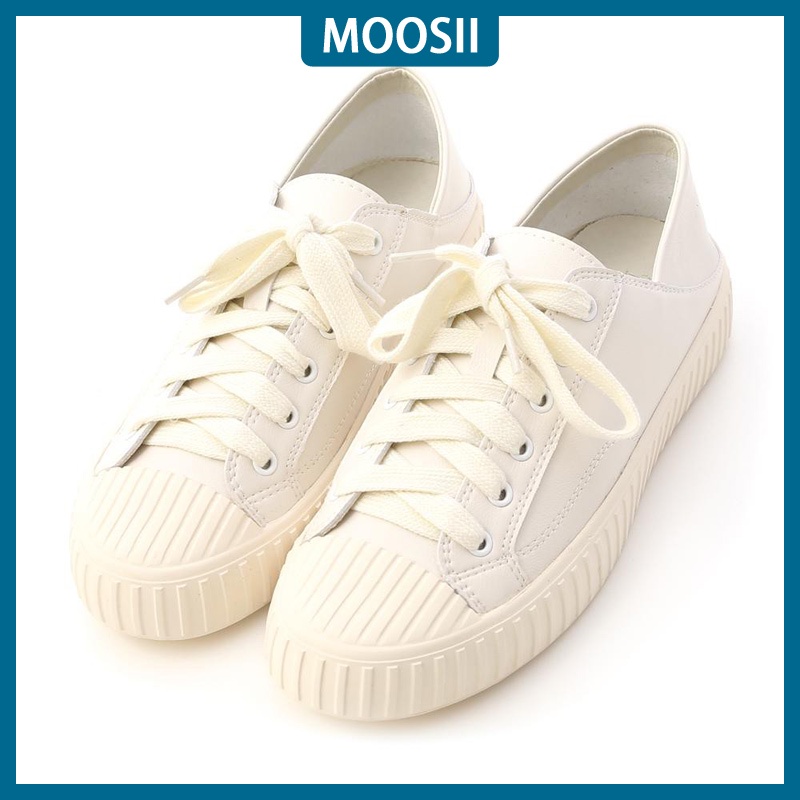 MOOSII Prepare To Ship Today Women's Shoes, Flat Canvas Vintage Sneakers. Biscuit Ladies Sports Shoes Size: 36-40