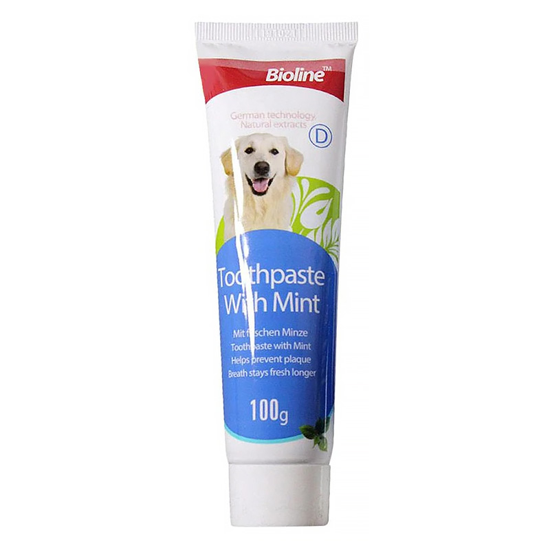 Bioline Pet Toothpaste Mint 100g