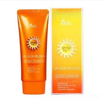 [INSTOCKS] EKEL UV Sun Block SPF50+ PA+++ 70ml