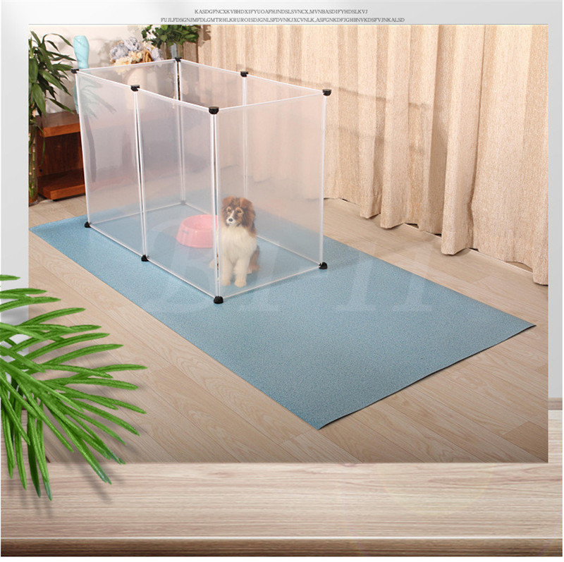 Waterproof Non-slip Pad Mat For Dog Cat Pets 1.6mm Thicker Pad Food Drinking Mats Marble pattern Easy Wash And Clean